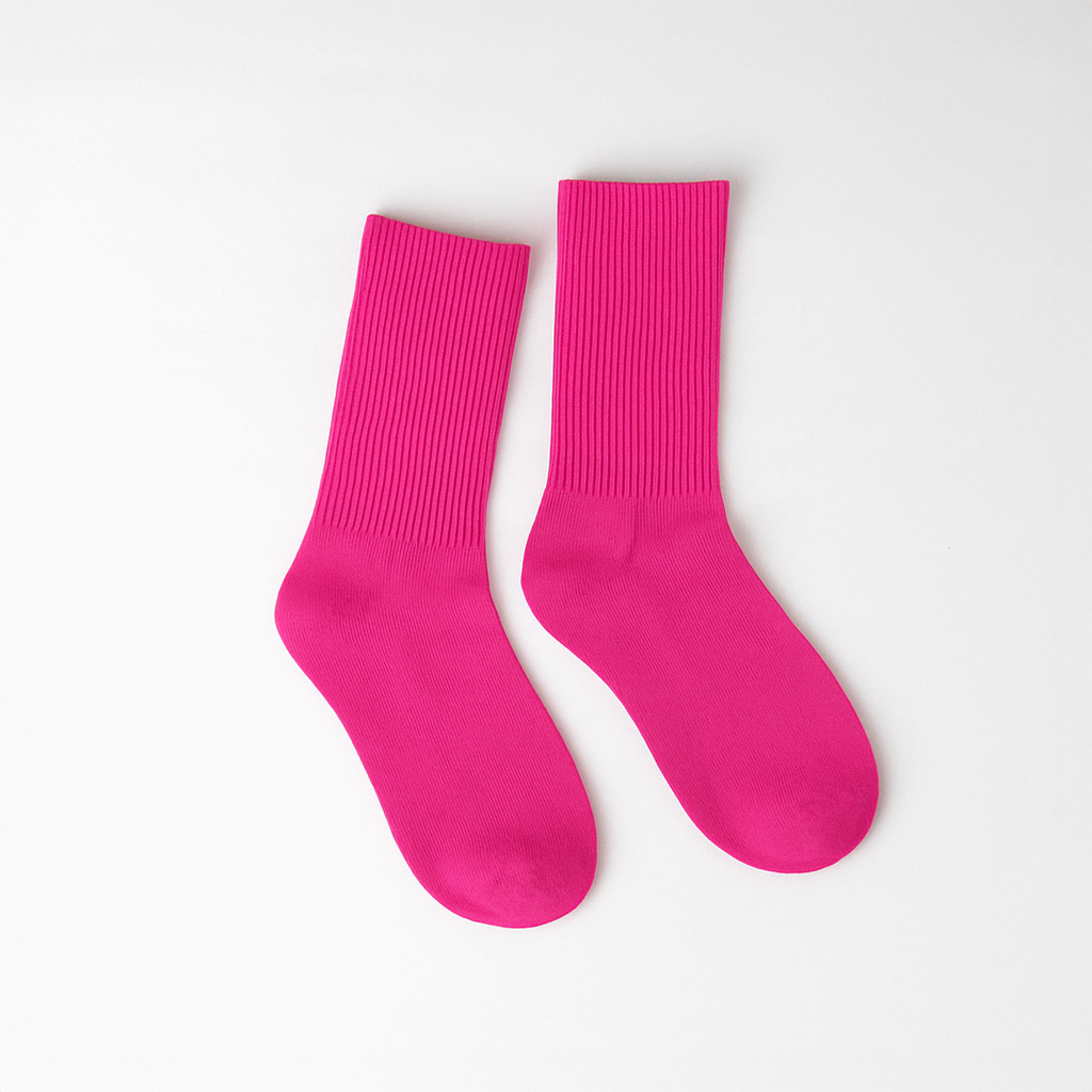 Calcetín Fucsia