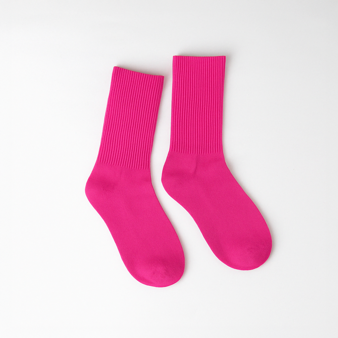 Calcetín Fucsia