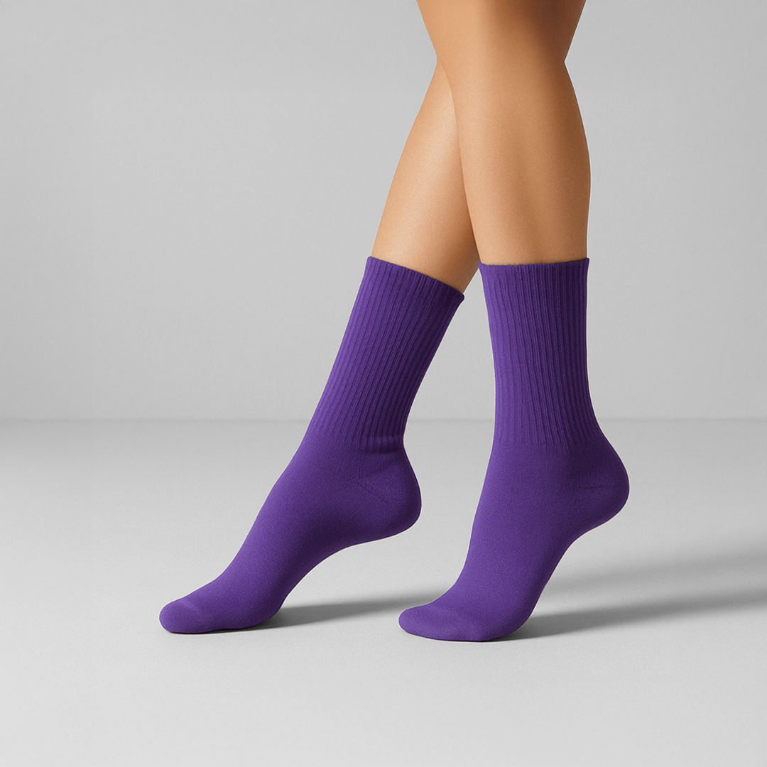 Calcetín Morado