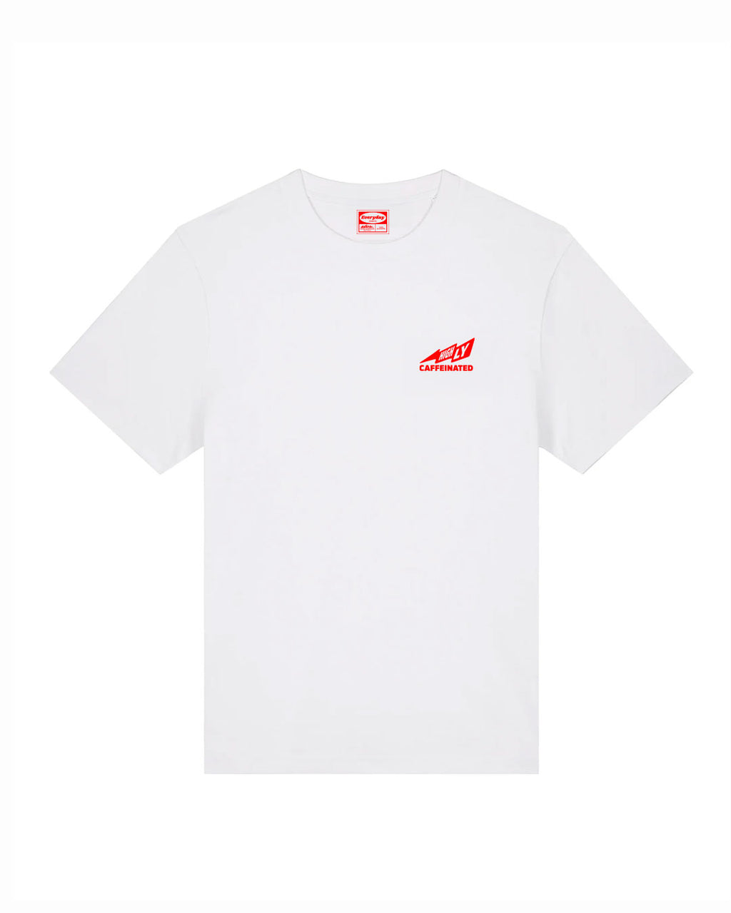 Polera unisex algodón regular fit "Highly Caffeinated"