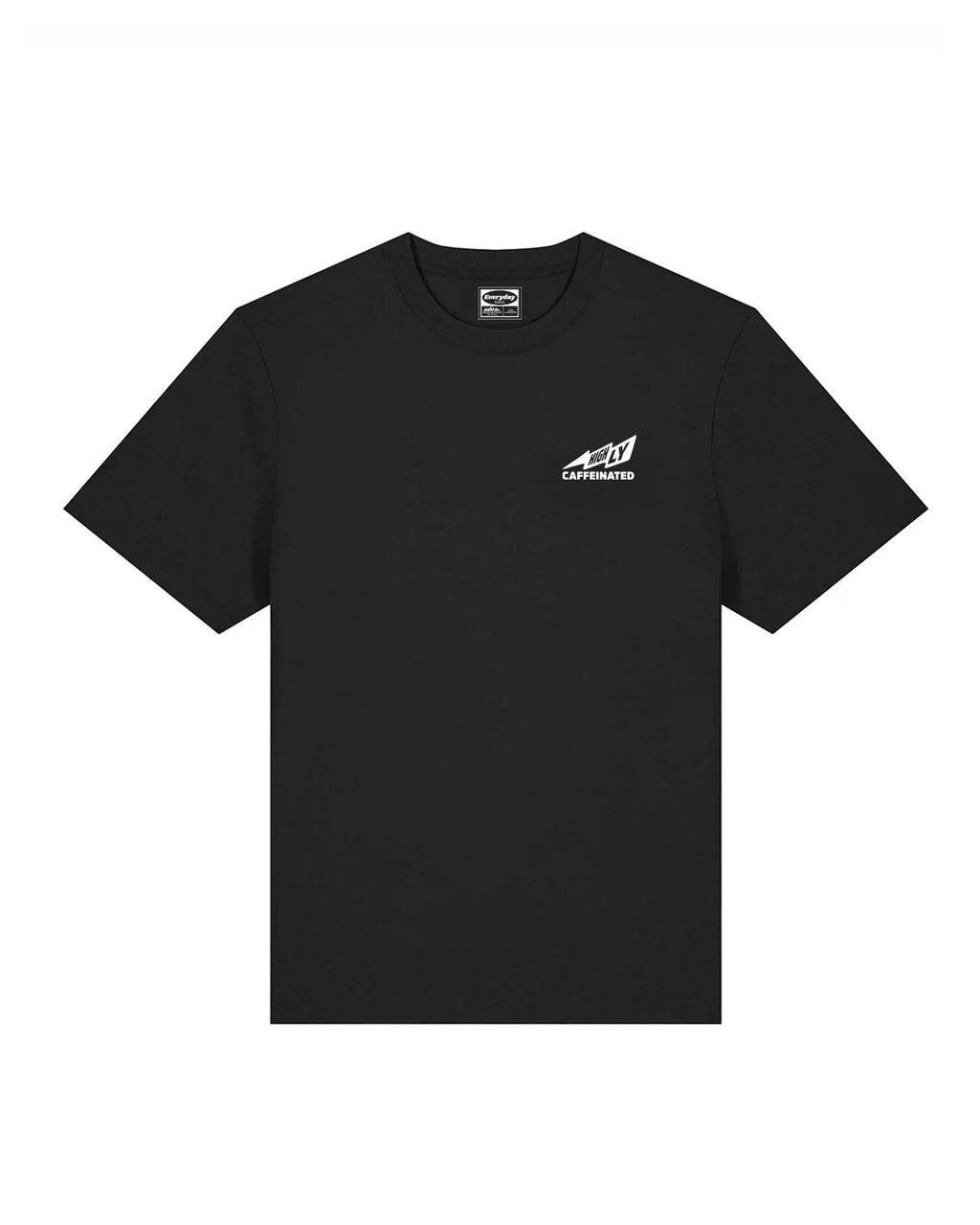 Polera unisex algodón regular fit "Highly Caffeinated"