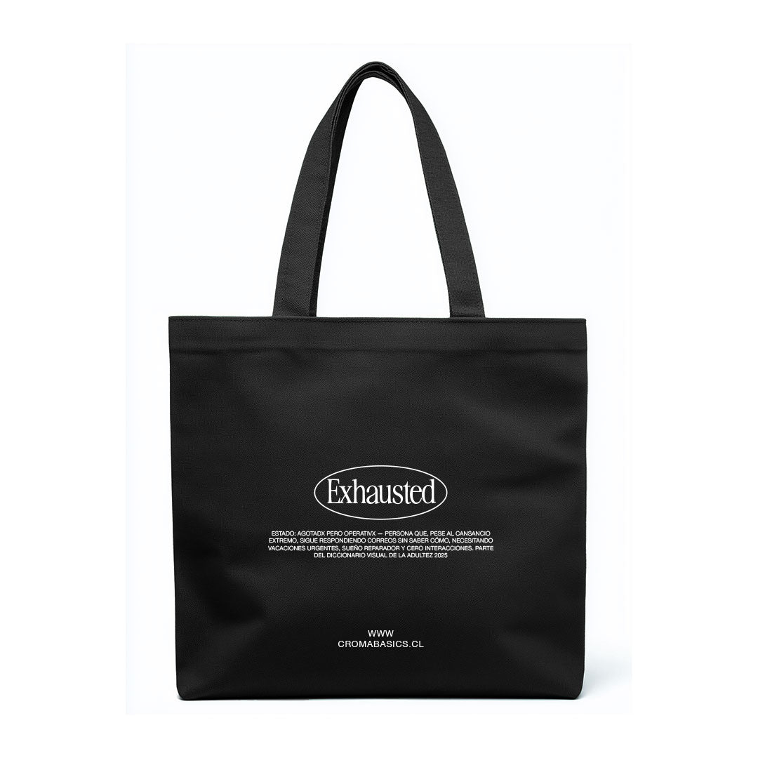 Totebag edición "Exhausted"