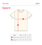 Polera unisex algodón regular fit BÁSICA