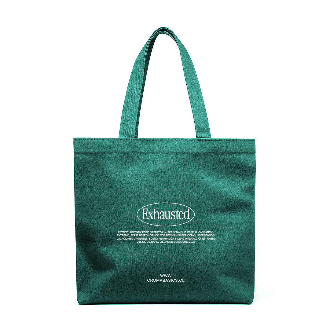 Totebag edición "Exhausted"