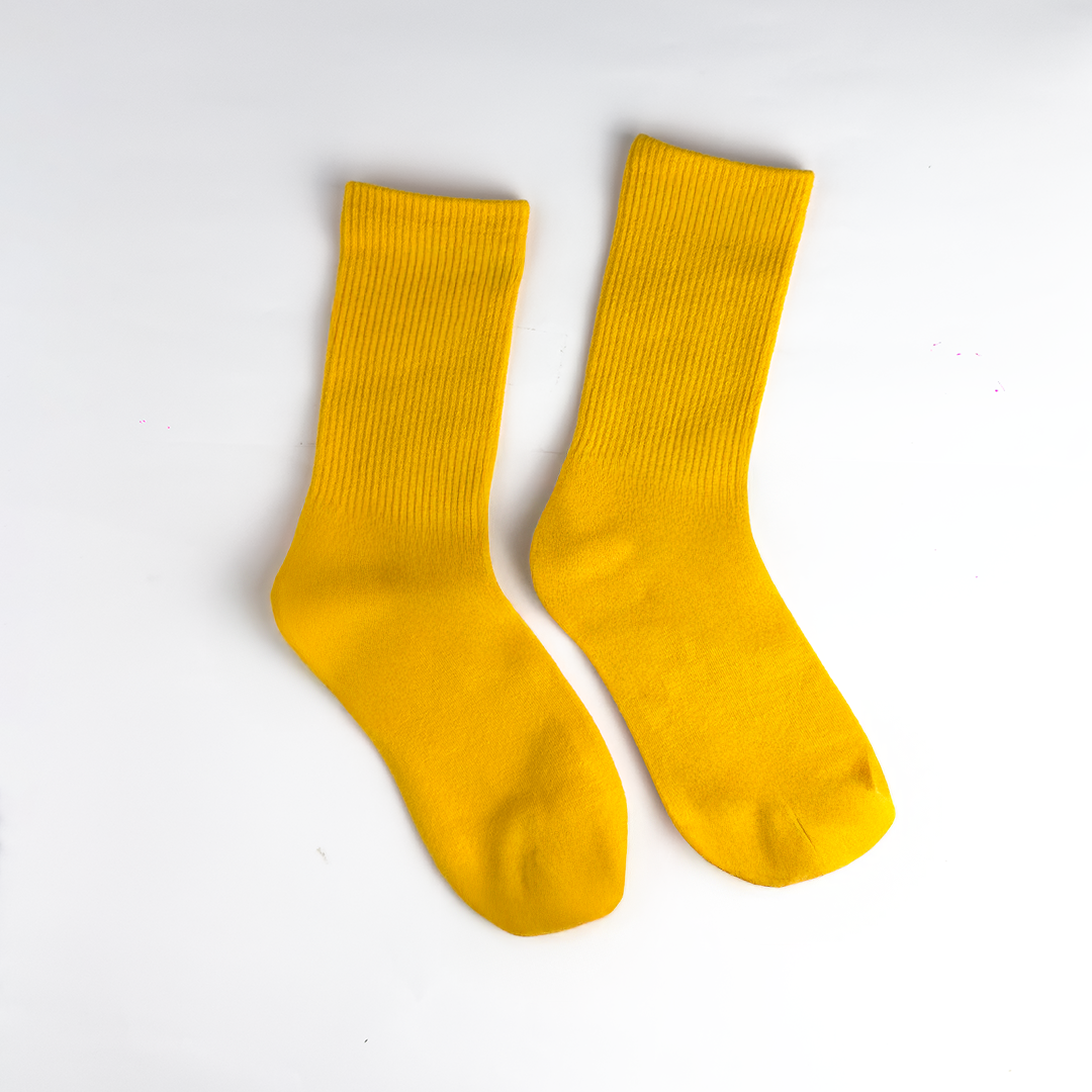 Calcetín Amarillo