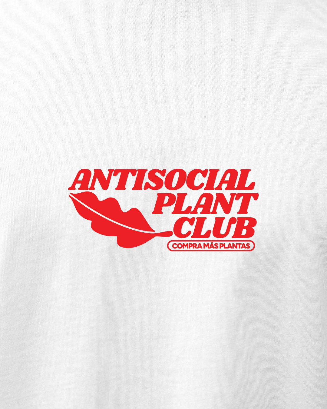 Polera unisex algodón regular fit "Plant Club"