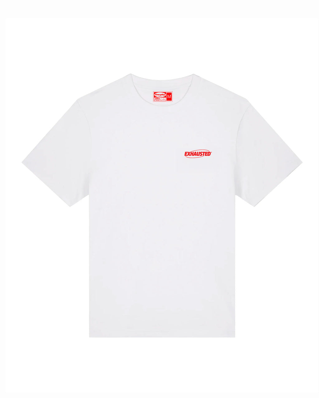 Polera unisex algodón regular fit "Exhausted"