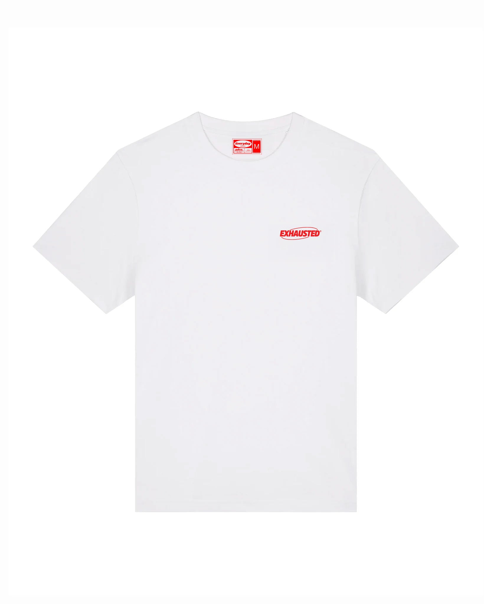 Polera unisex algodón regular fit "Exhausted"
