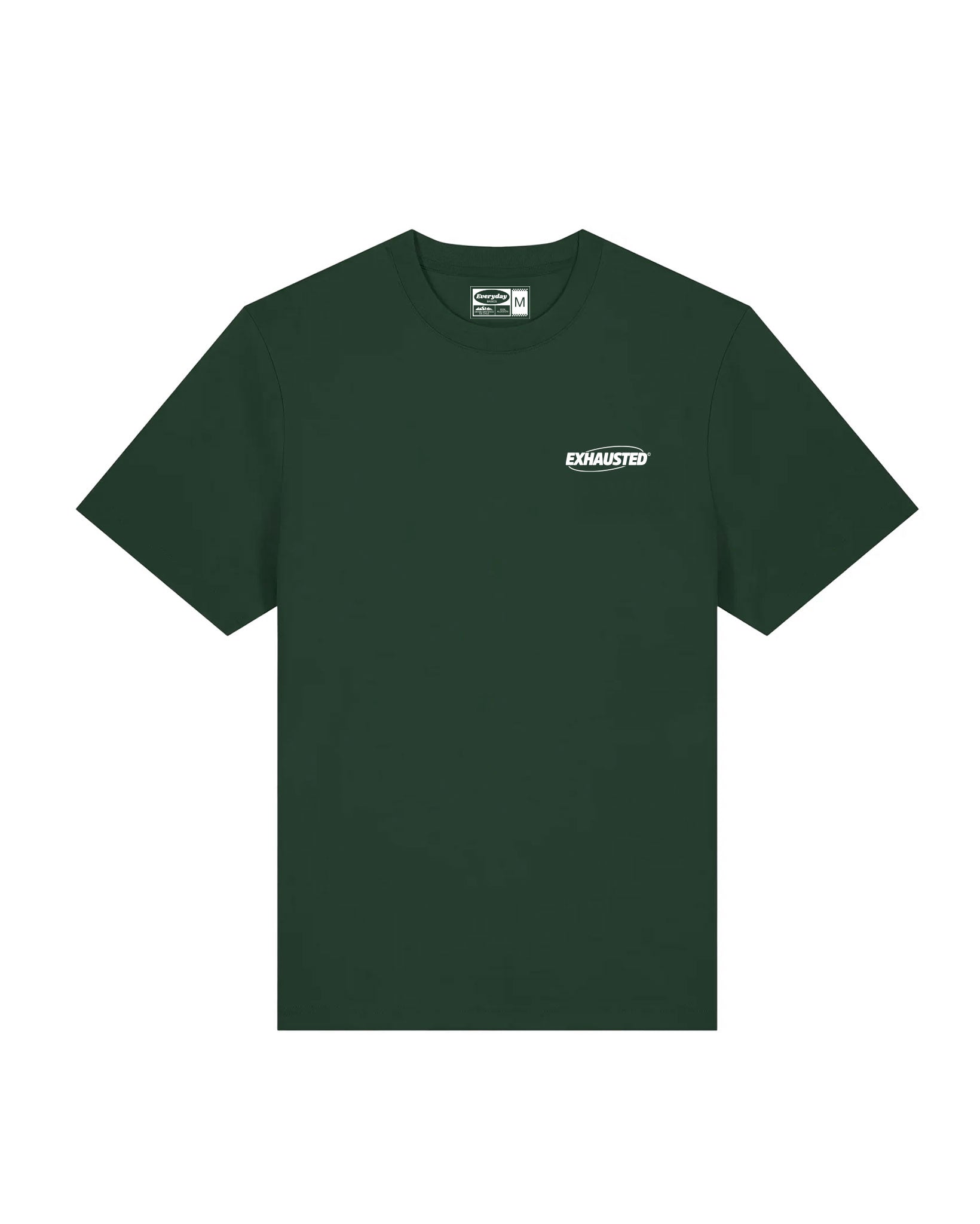 Polera unisex algodón regular fit "Exhausted"