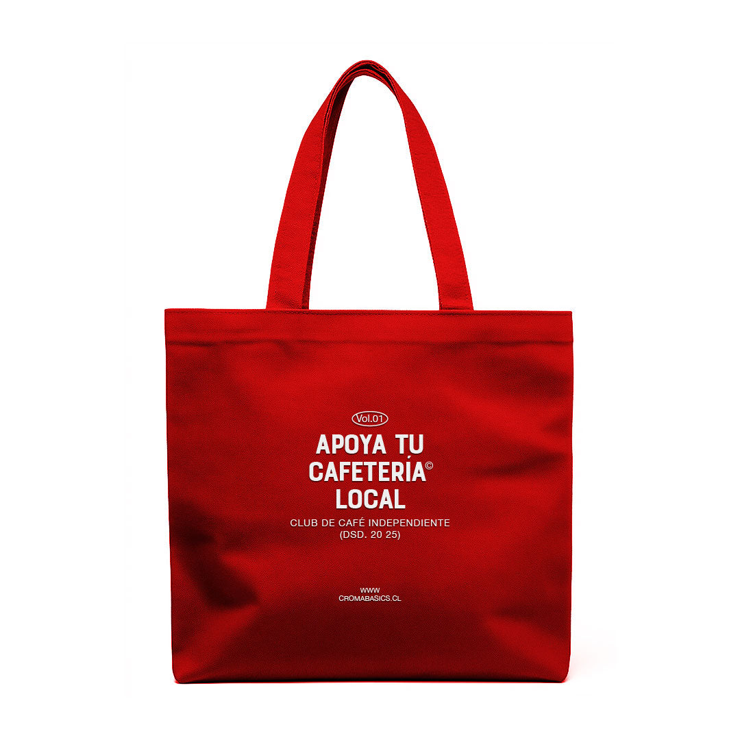 Totebag edición "Cafetería local"