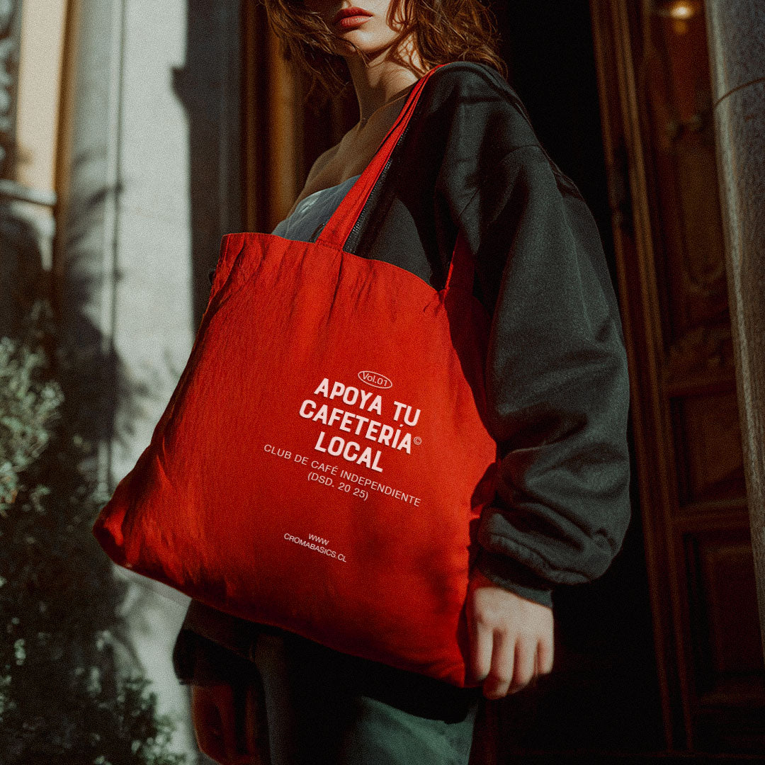 Totebag edición "Cafetería local"